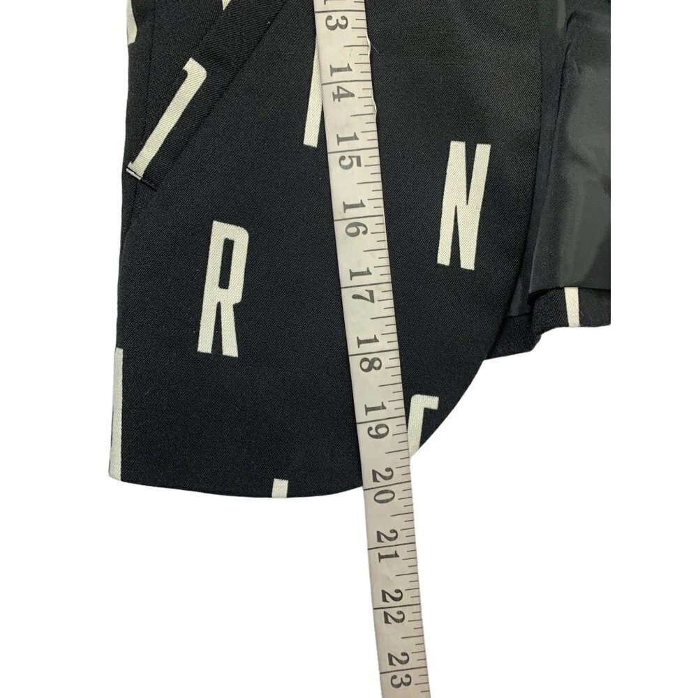 Divided H&M Women's Letter Black Blazer - Picture 7 of 7